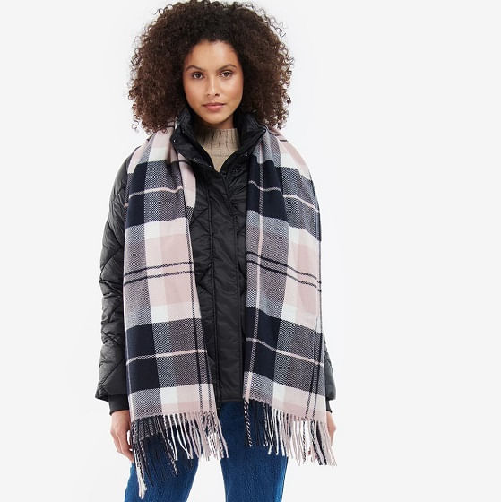 Barbour 2024 herringbone scarf