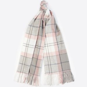 Barbour Nancy Tartan Wrap - Grey Rose