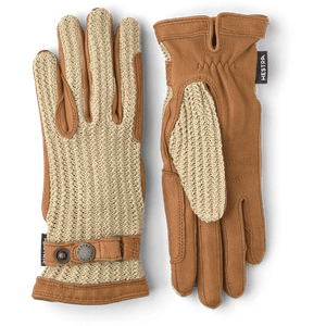 Hestra Equestrian Deerskin Crochet