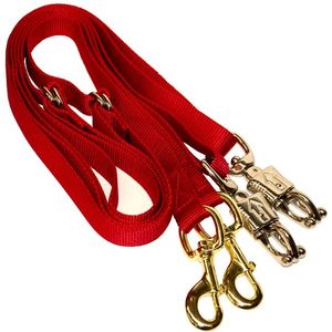 Shires Safety Cross Ties - Red