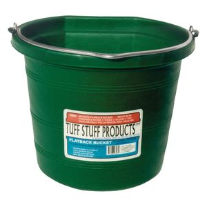 Tuff Stuff Flatback 20qt Bucket - Green