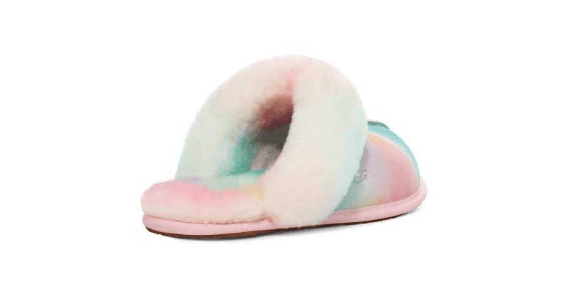 Ugg-Women-s-Scuffette-II-Watercolour-Slipper---Rainbow-Blend