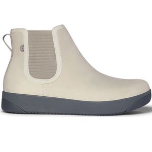 Bogs Women's Kicker Leather Chelsea Boots - Oatmeal
