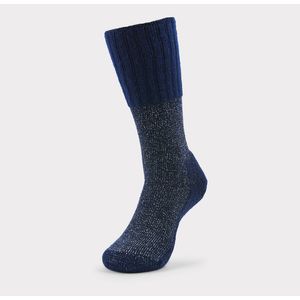 Thorlos Men's Moderate Cushion Mid-Calf Western Boot Socks - Navy