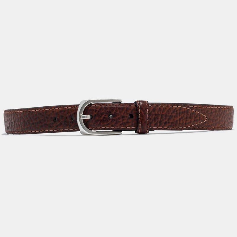 Lejon-Vintage-Bison-Pinnacle-Leather-Belt---Peanut