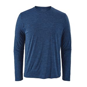 Patagonia Men's Long-Sleeved Capilene Cool Daily Shirt - Viking Blue