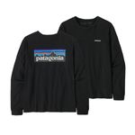 Patagonia-Women-s-Long-Sleeved-P-6-Logo-Responsibili-Tee---Black-
