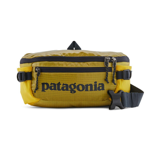 Black and yellow outlet fanny pack