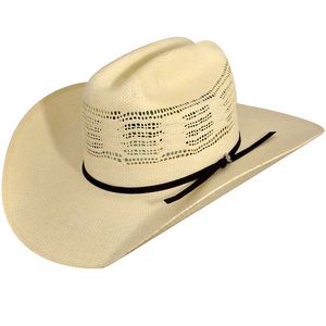 Bailey Ricker Western Straw Hat - Natural