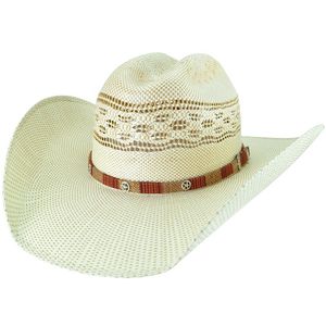 Bailey Spradley Western Straw Hat - Sand/Beige