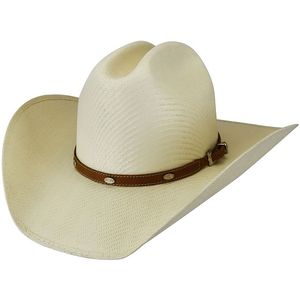 Bailey Farson 7X Western Straw Hat - Ivory