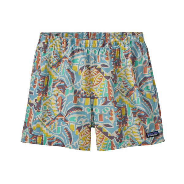 Patagonia-Women-s-Funhoggers-Shorts---Thriving-Planet--Lago-Blue