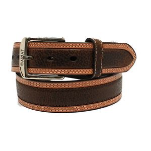 Ariat Men's Diesel Leather Belt - Brown Rowdy