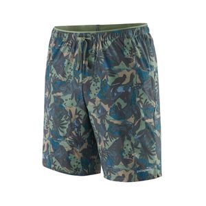 Patagonia Men's Multi Trails Shorts 8in - Lands and Waters: Sedge Green