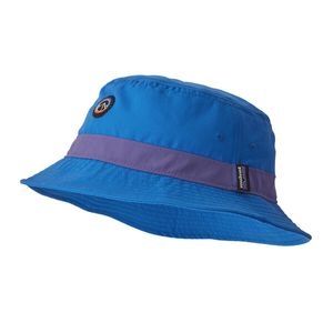Patagonia Wavefarer Bucket Hat - Fitz Roy Icon: Bayou Blue