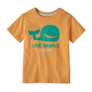 Patagonia Baby Regenerative Organic Certified™ Cotton Live Simply® T-Shirt - Whale