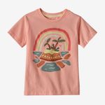 Patagonia-Baby-Regenerative-Organic-Certified™-Cotton-Graphic-T-Shirt---Tortoise-Isle--Flamingo-Pink