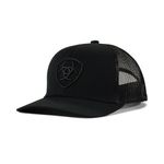 ariat-shield-logo-cap-black