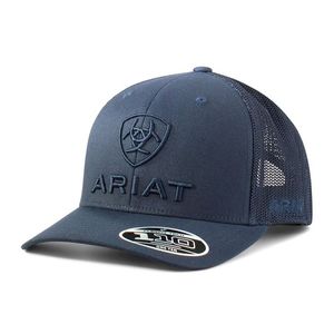 Ariat Men's Flexfit 110 Logo Ball Cap - Navy