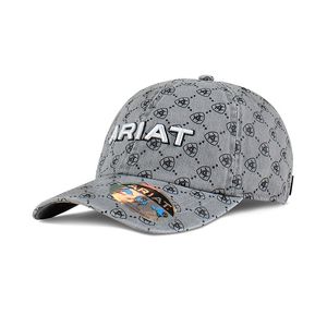 Ariat Women's Pattern Logo Ponyflo Ball Cap