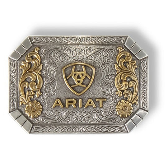 ariat-floral-emblem-rectangle-belt-buckle