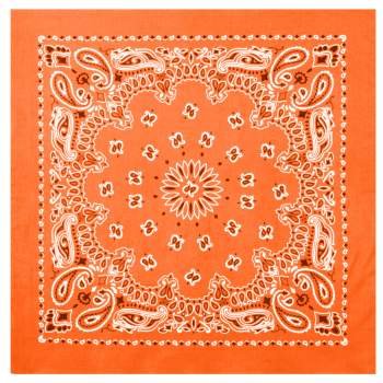 Rothco-Trainmen-Paisley-Bandana---Orange