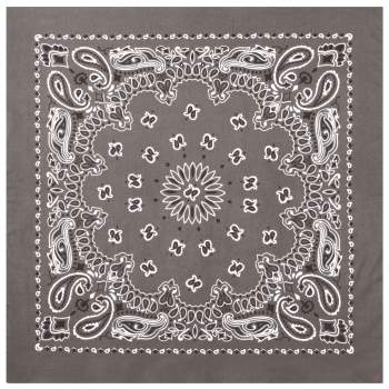 Rothco-Trainmen-Paisley-Bandana---Grey