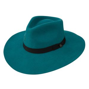 Charlie 1 Horse Highway Felt Hat - Teal