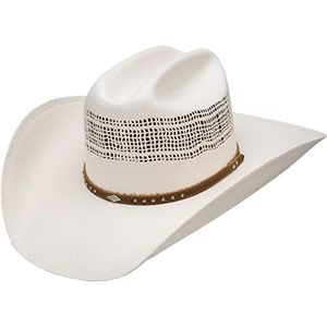 Resistol Travis 7X Straw Cowboy Hat - Natural