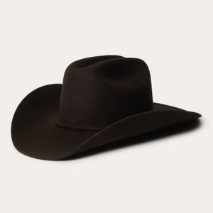 Stetson Corral 4X Wool Western Hat - Chocolate