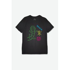 Brixton Men's Lanark S/S Relaxed Tee - Black (16852)