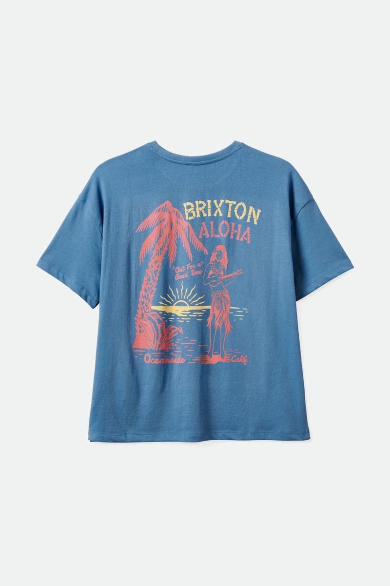 Brixton-Women-s-Good-Times-Oversized-Tee---Blue-Heaven--16869-