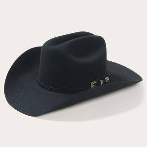 Stetson Skyline 6X Fur Felt Western Hat - Black