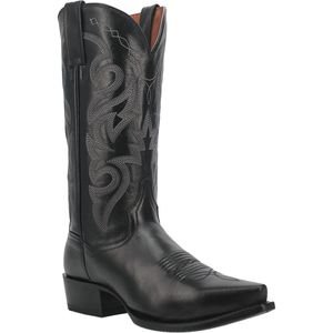 Dan Post Men's Milwaukee Leather Western Boots - Black