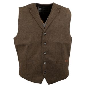 Outback Trading Men's Jesse Vest - Dark Brown