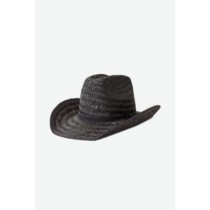 Brixton Houstan Straw Cowboy Hat - Black