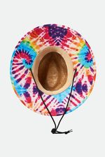 Brixton-Messer-Lifeguard-Straw-Hat---Tan-Acid-Tie-Dye