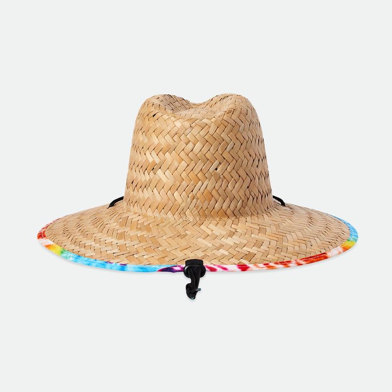 Brixton-Unisex-Messer-Sun-Hat---Tan-Acid-Tie-Dye--11325-