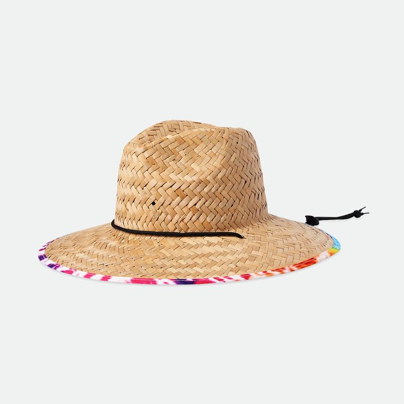 Brixton-Unisex-Messer-Sun-Hat---Tan-Acid-Tie-Dye--11325-