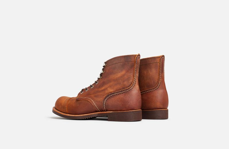 Iron ranger boots copper hotsell