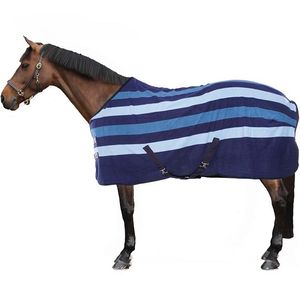 Shires Tempest Original Fleece Cooler - Newmarket Blue Stripe