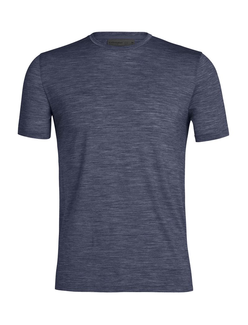 Icebreaker-Men-s-Sphere-II-Short-Sleeve-Tee---Midnight-Navy-Heather