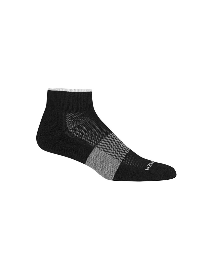 Icebreaker-Men-Multisport-Light-Mini-Socks---Black-Snow-Metro-Heather