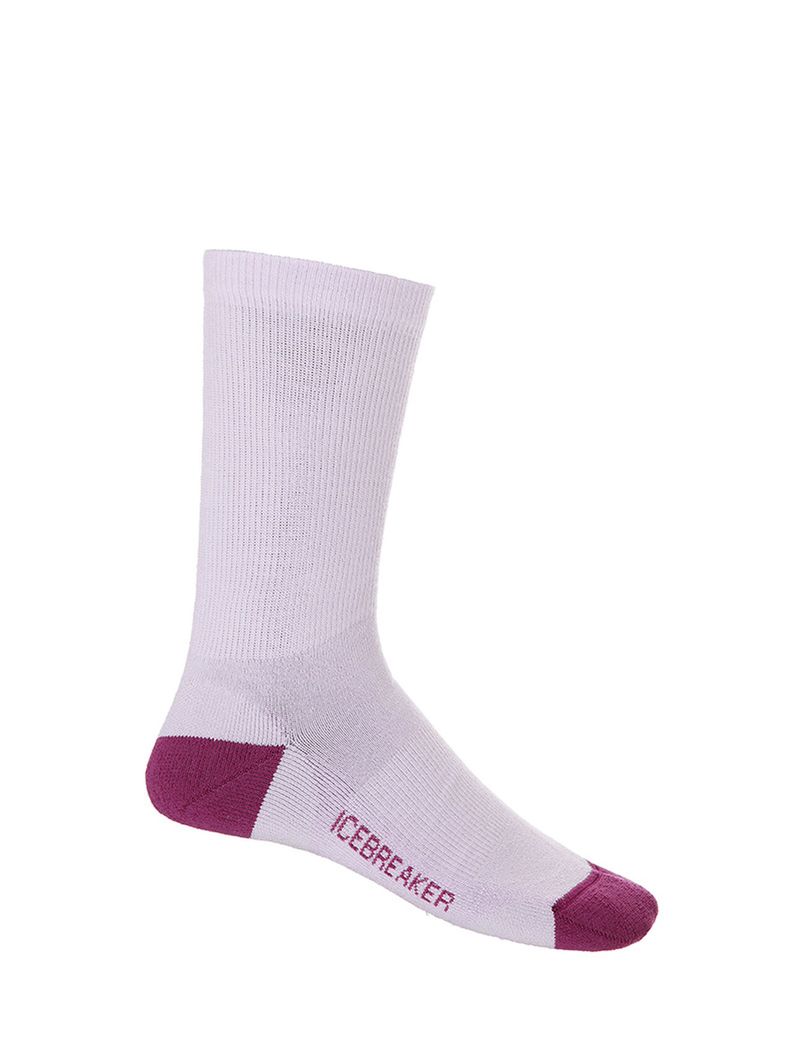 Icebreaker-Women-s-Lifestyle-Light-Crew-Socks---Purple-Gaze-Go-Berry