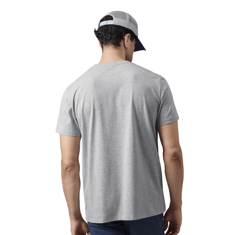 Icebreaker-Men-s-Premium-Logo-Badge-Short-Sleeve-T-Shirt---Grey-Navy