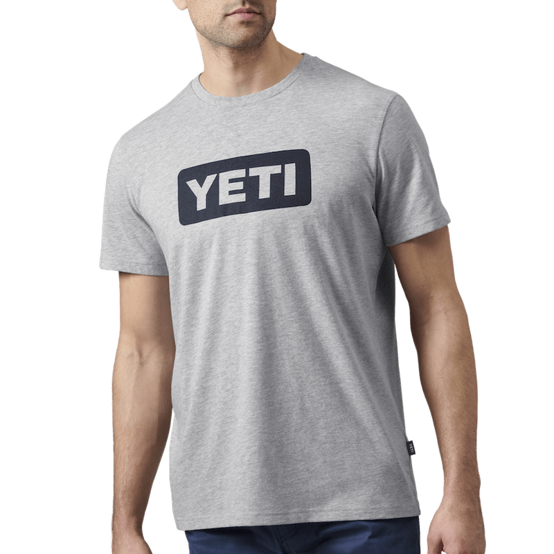 Icebreaker-Men-s-Premium-Logo-Badge-Short-Sleeve-T-Shirt---Grey-Navy