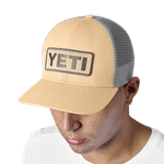 Yeti-Logo-Badge-Trucker-Hat---Salmon