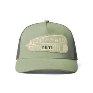 Yeti Turkey Feather Trucker Hat - Light Olive