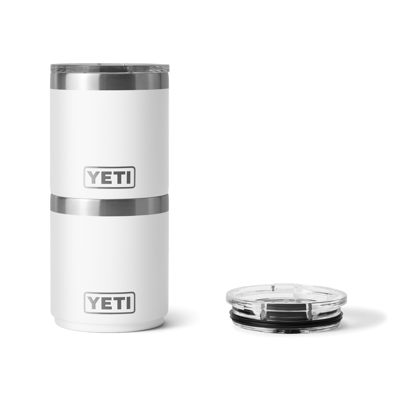 Yeti-Rambler-Stackable-Lowball-295ml-with-MagSlider-Lid---White