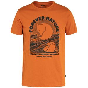 Fjallraven Men's Equipment T-Shirt - Sunset Orange
